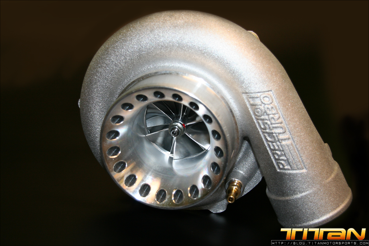 Precision Turbo 6766 Journal Bearing T4 .81 A/R Vband Non Polished